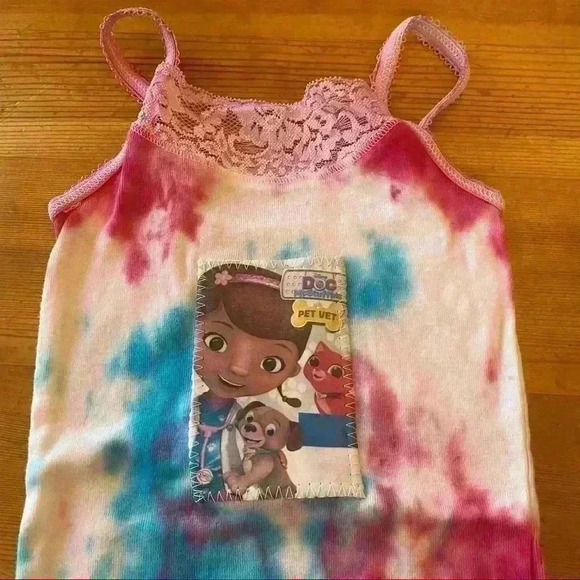 Bundle new Doc McStuffins tie dyed shirts - Picture 8 of 10